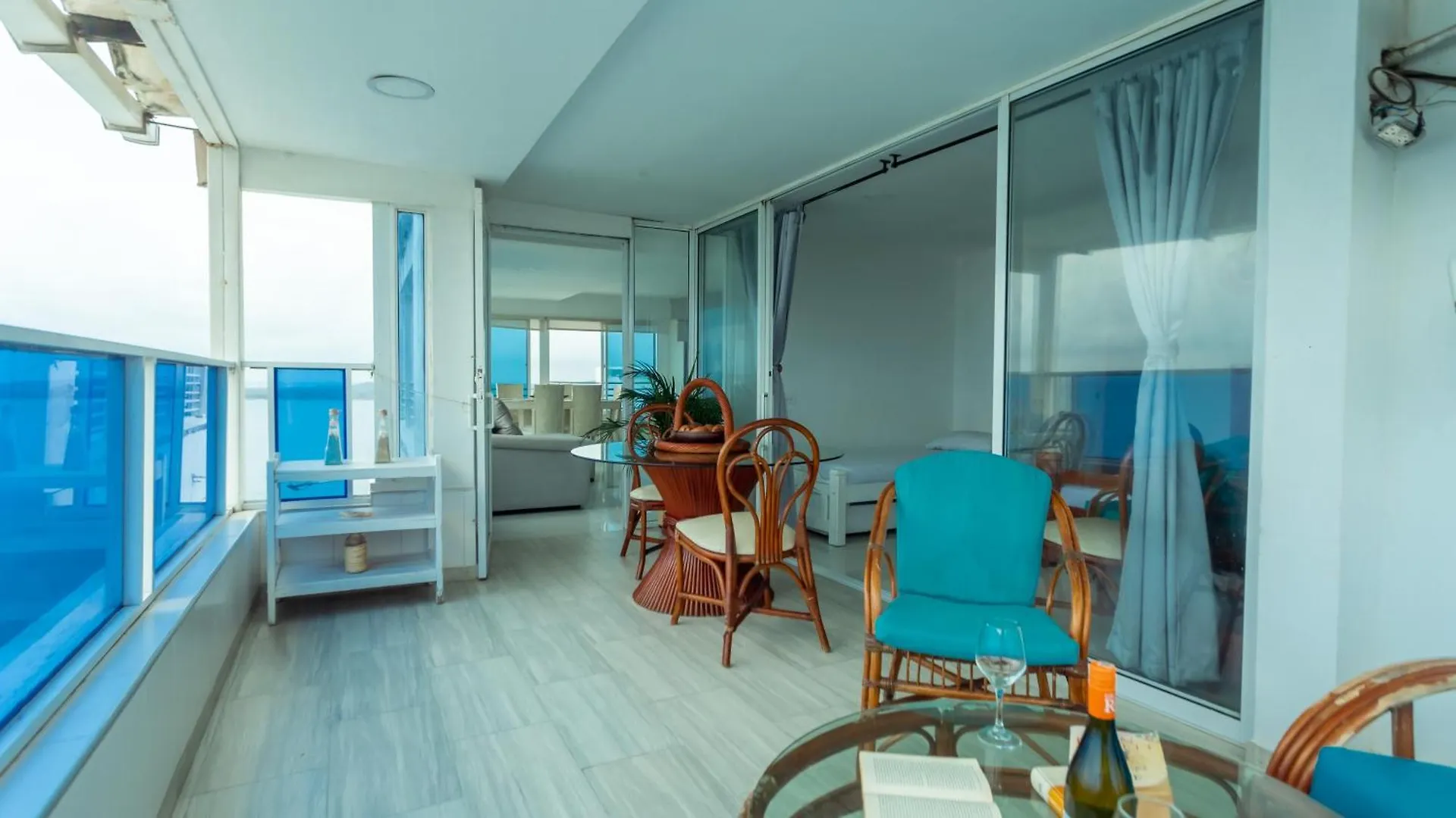 Hermoso Pent-House Piso 21 Con Vista Privilegiada Cartagena 0*,