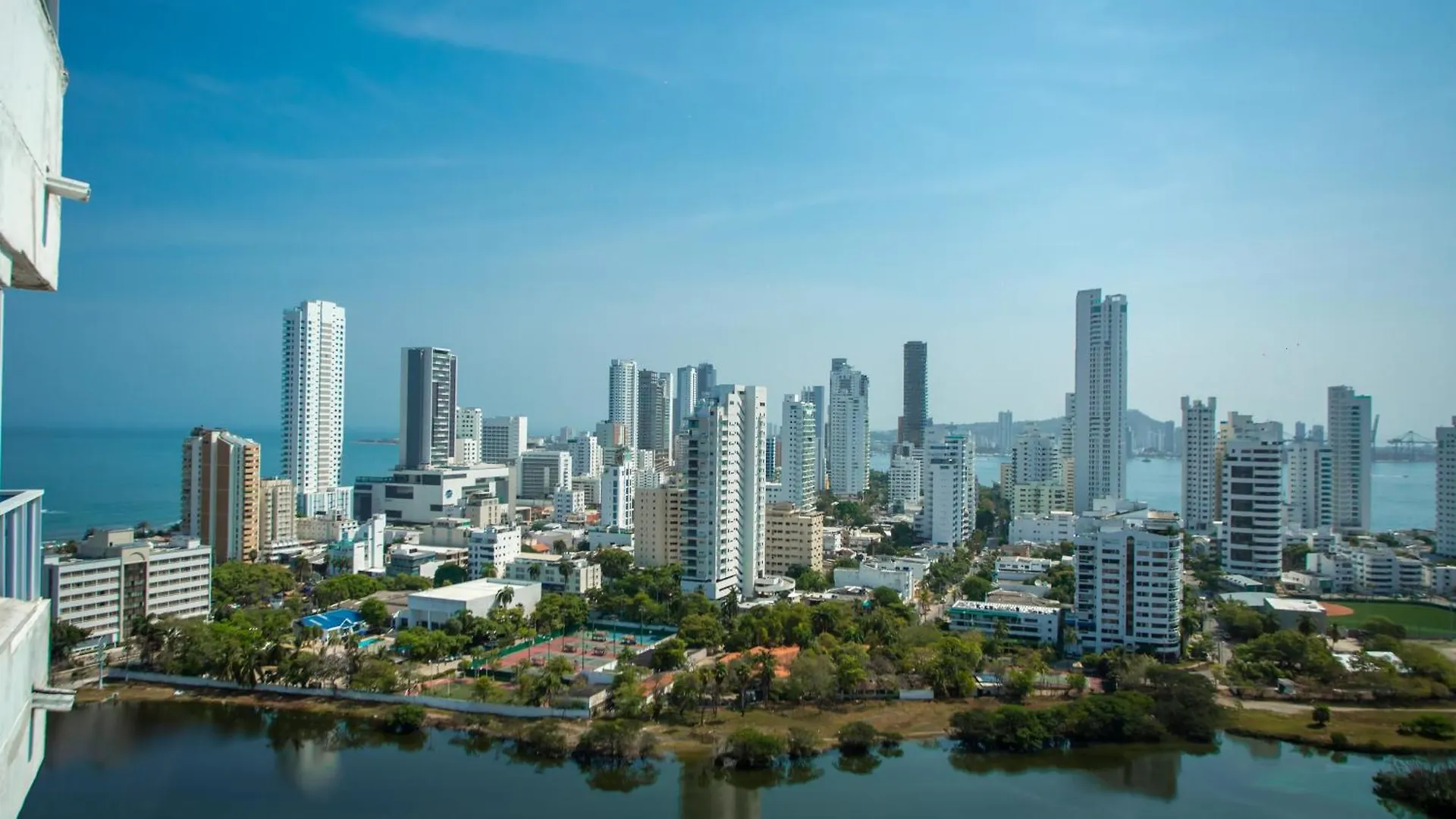 Apartment Hermoso Pent-House Piso 21 Con Vista Privilegiada Cartagena