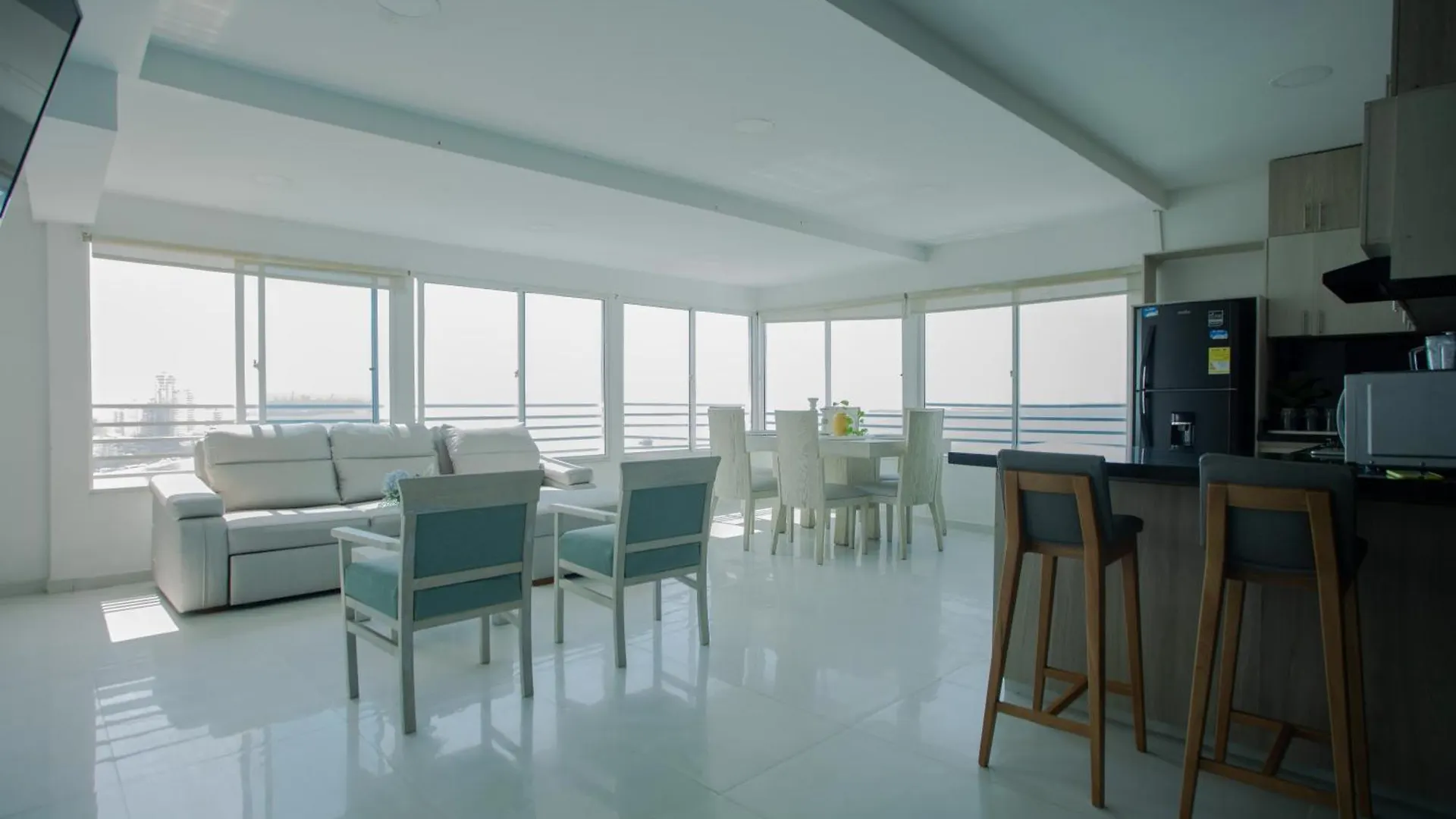 Hermoso Pent-House Piso 21 Con Vista Privilegiada Cartagena